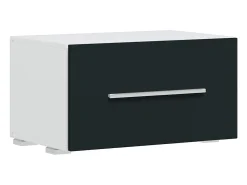 Muebles para TV 5 piezas con iluminación LED índigo mate