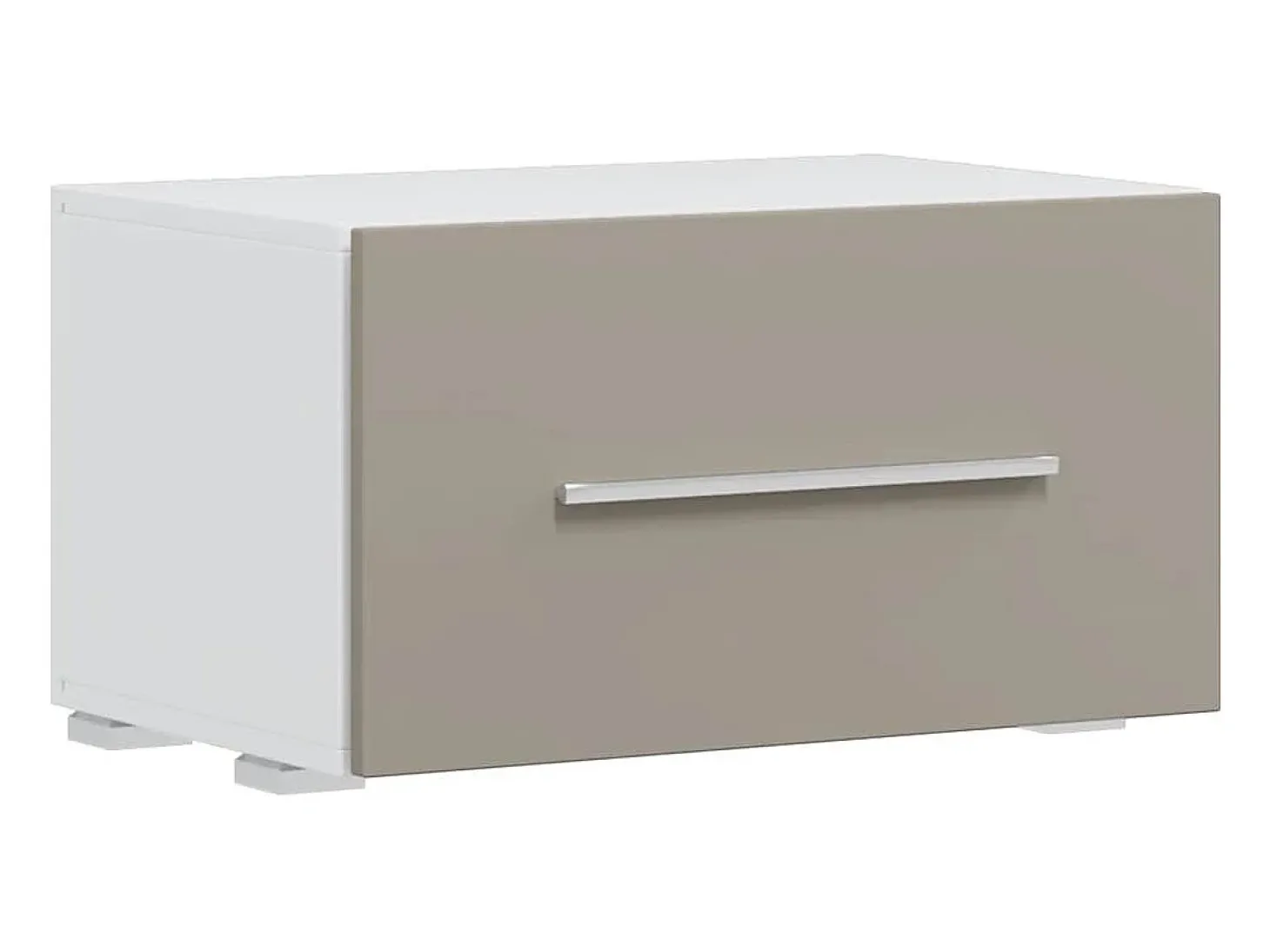 Muebles para TV 5 piezas con iluminación LED gris piedra