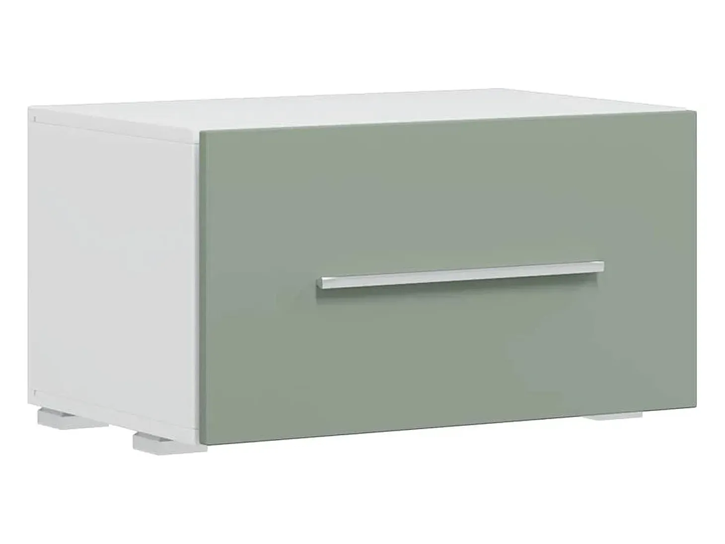 Muebles para TV 5 piezas con iluminación LED verde oliva