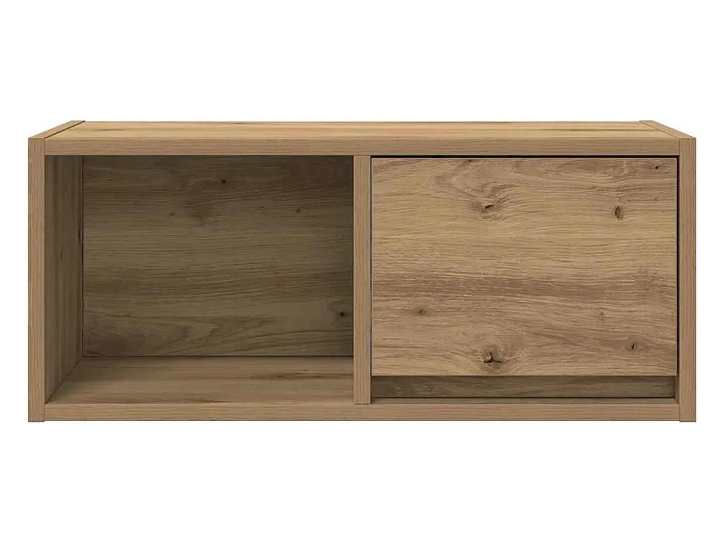 Muebles para TV 2 uds madera roble artisan 60x31x25,5 cm