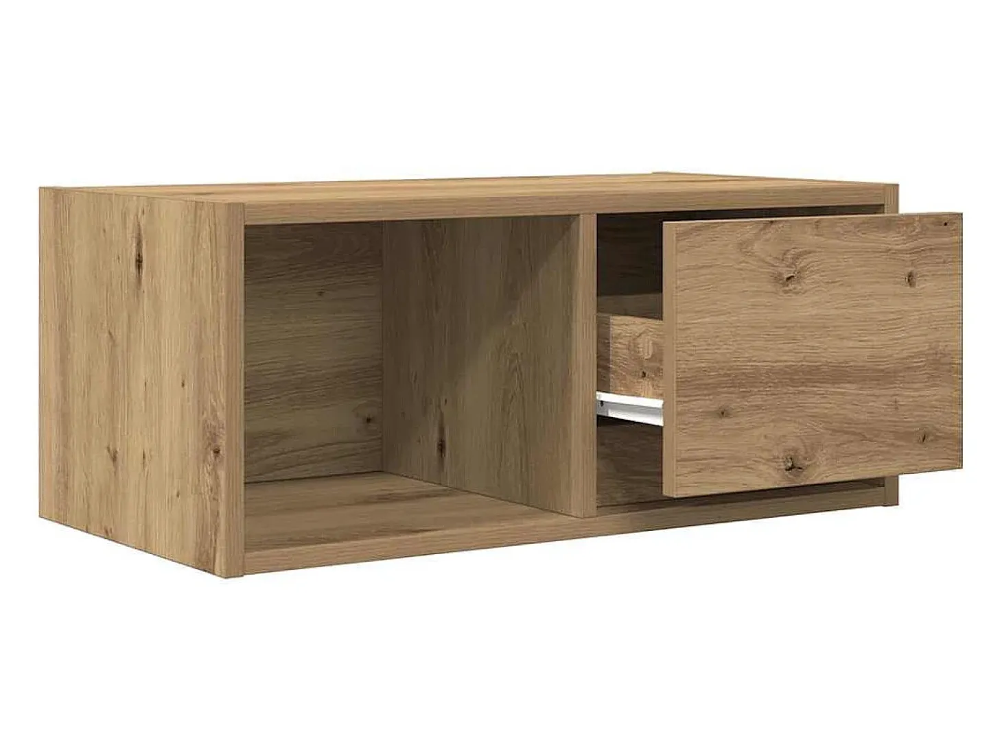 Muebles para TV 2 uds madera roble artisan 60x31x25,5 cm