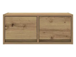 Muebles para TV 2 uds madera roble artisan 60x31x25,5 cm