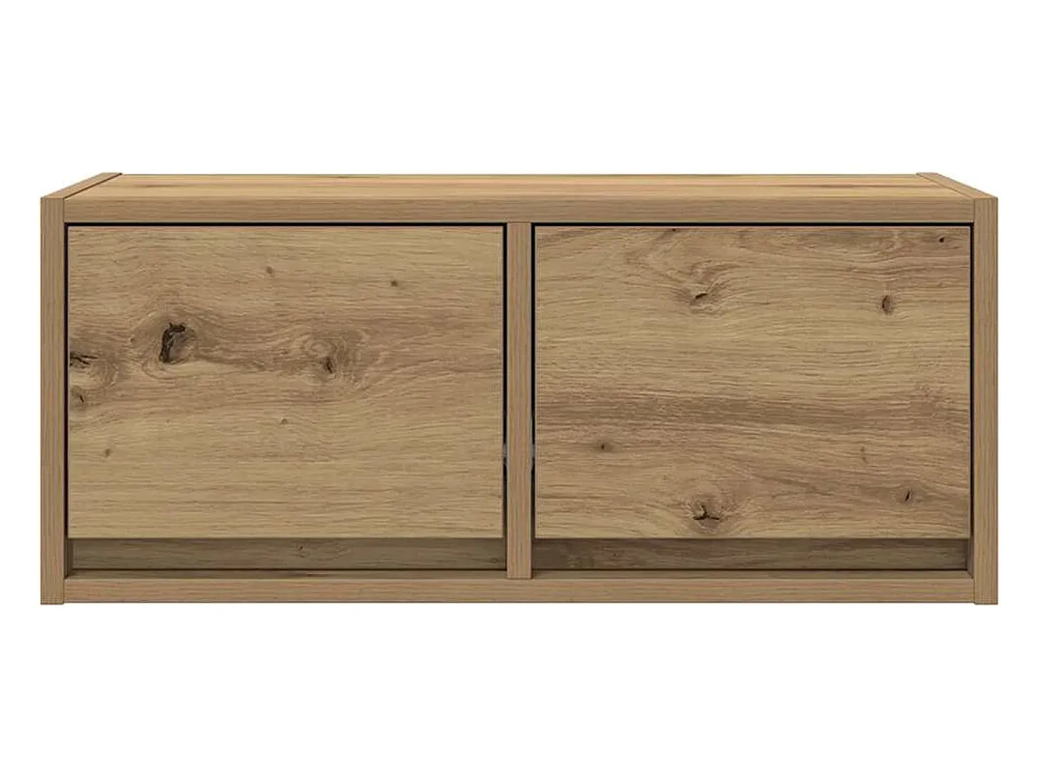 Muebles para TV 2 uds madera roble artisan 60x31x25,5 cm