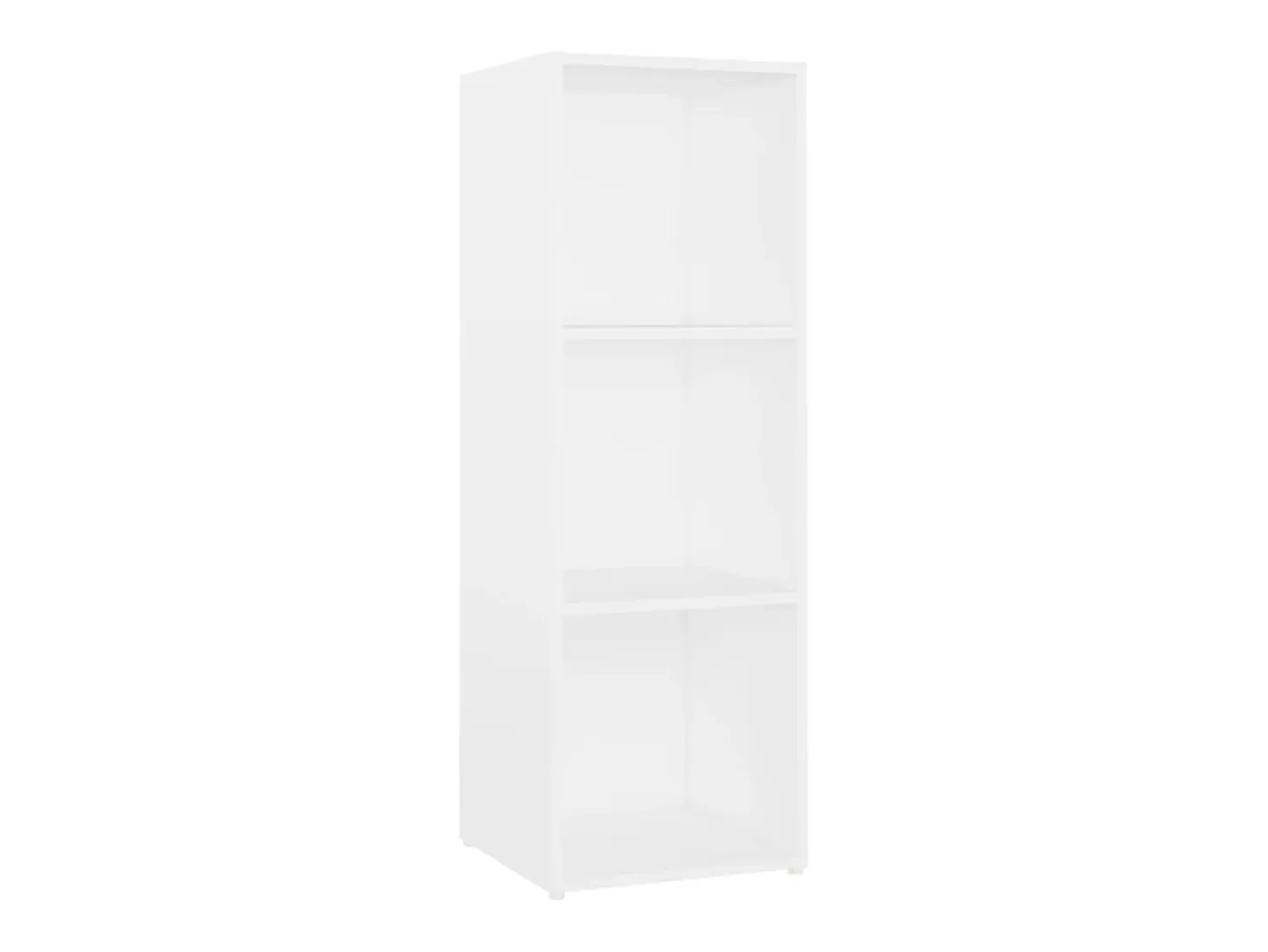 Muebles para TV 4 uds madera contrachapada blanco 107x35x37 cm