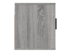 Murk Mueble para TV de pared gris Sonoma 40x34,5x40 cm