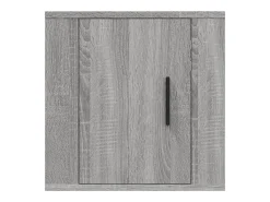 Murk Mueble para TV de pared gris Sonoma 40x34,5x40 cm