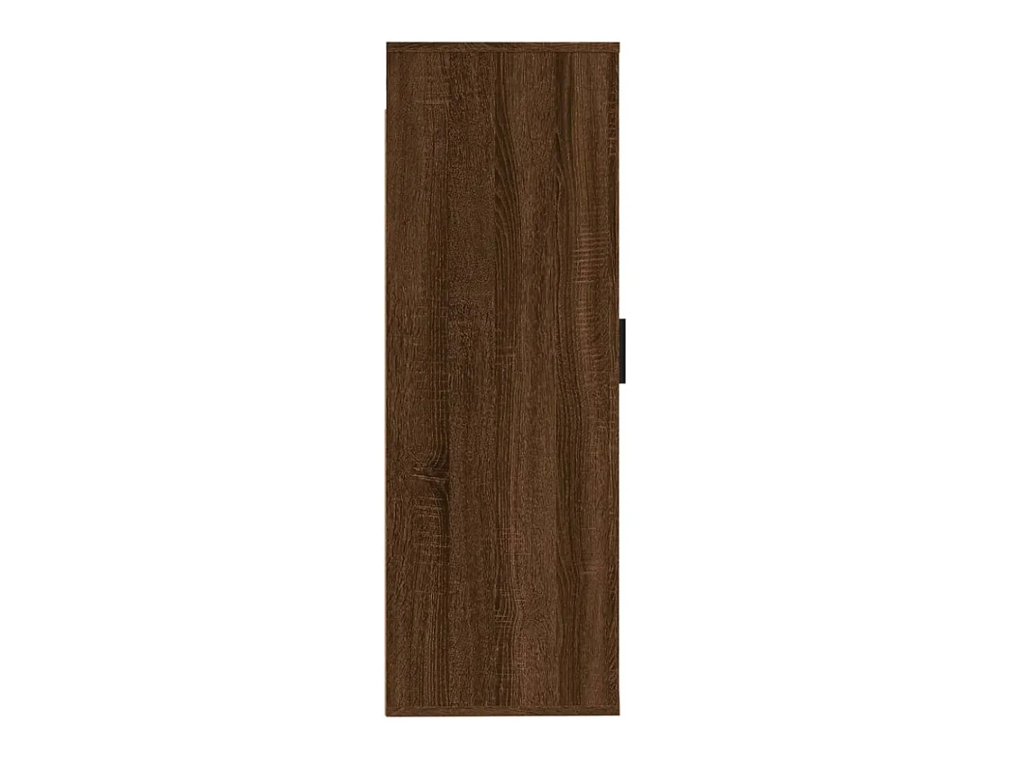 Murk Mueble para TV de pared roble marrón 40x34,5x100 cm