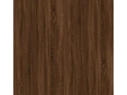 Murk Mueble para TV de pared roble marrón 40x34,5x100 cm