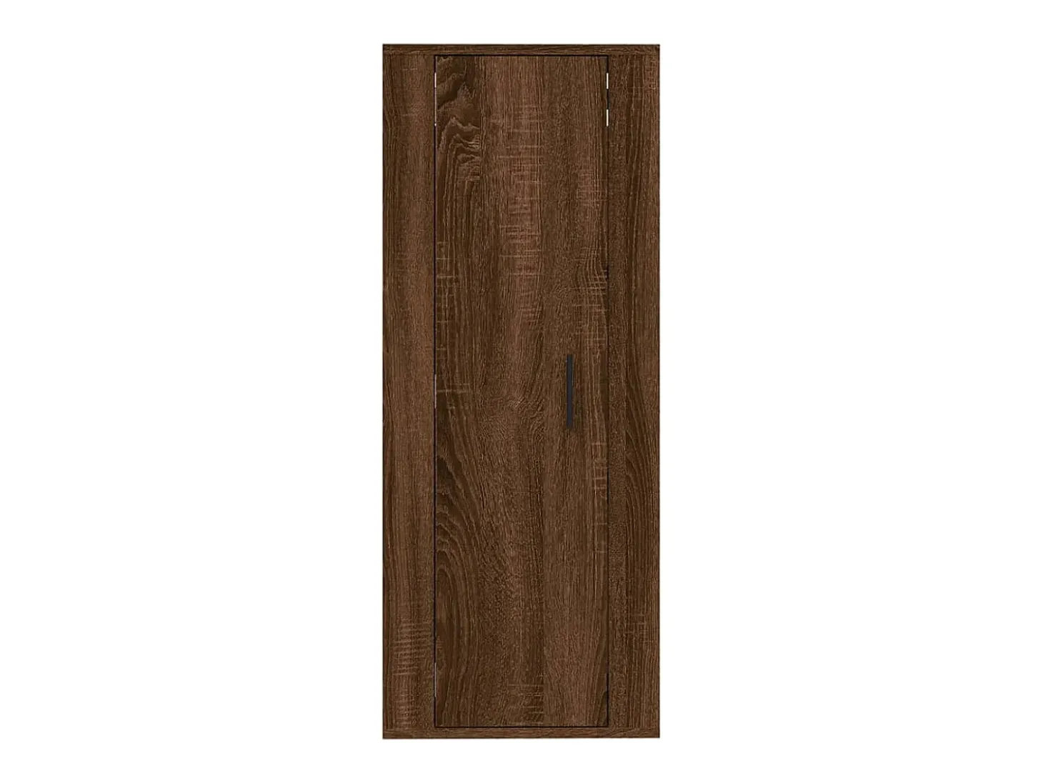 Murk Mueble para TV de pared roble marrón 40x34,5x100 cm