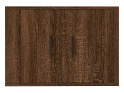 Murk Mueble para TV de pared roble marrón 57x34,5x40 cm