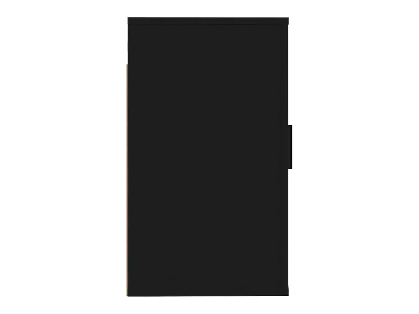 Murk Muebles para TV de pared 2 uds negro 40x34,5x60 cm
