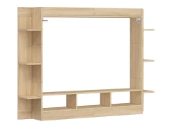 Mykdal Mueble de TV madera de ingeniería roble Sonoma 152x22x113 cm