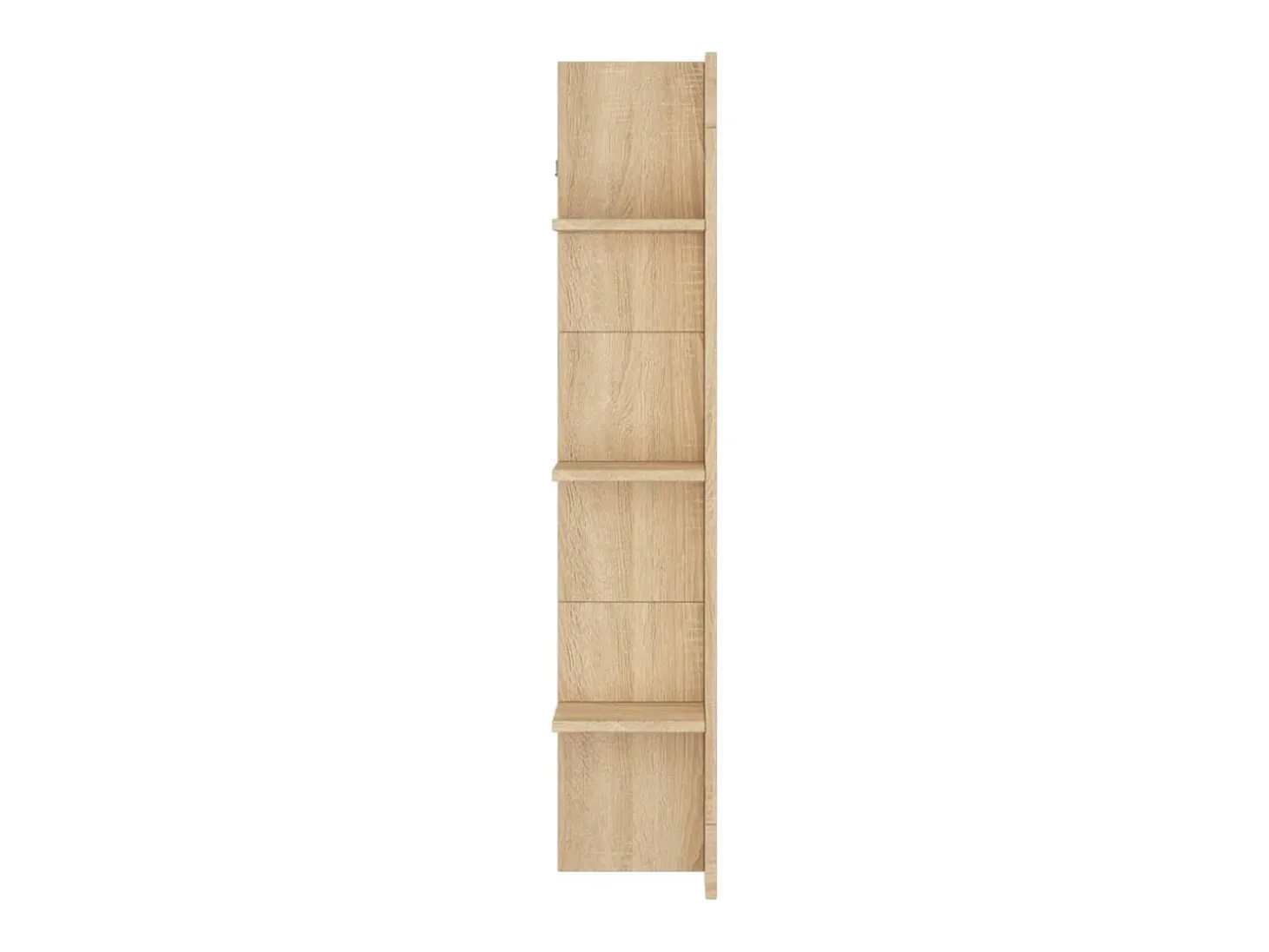 Mykdal Mueble de TV madera de ingeniería roble Sonoma 152x22x113 cm