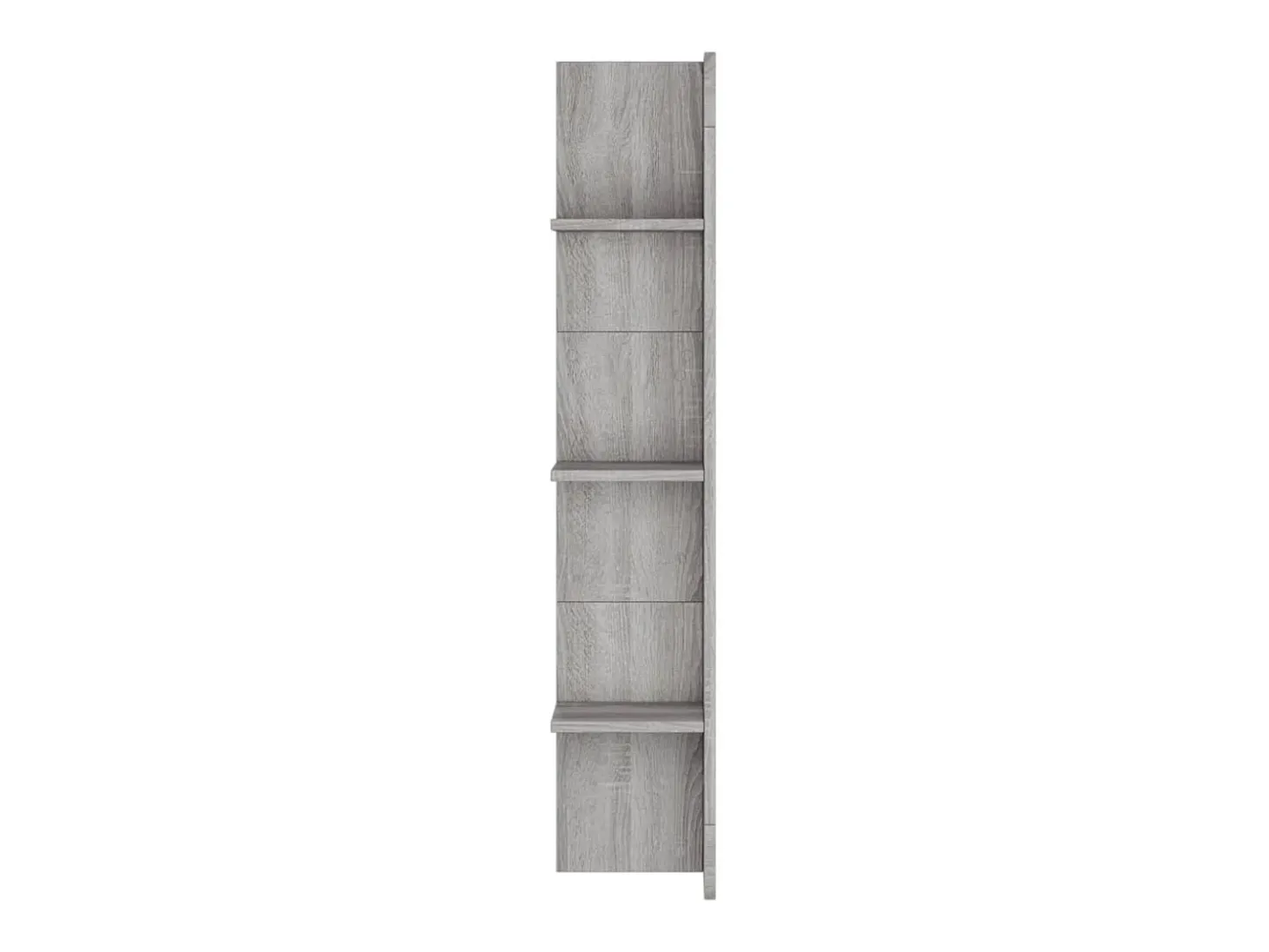 Mykdal Mueble de TV madera de ingeniería gris Sonoma 152x22x113 cm
