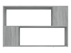 Norman Estantería de madera contrachapada gris Sonoma 100x24x63 cm