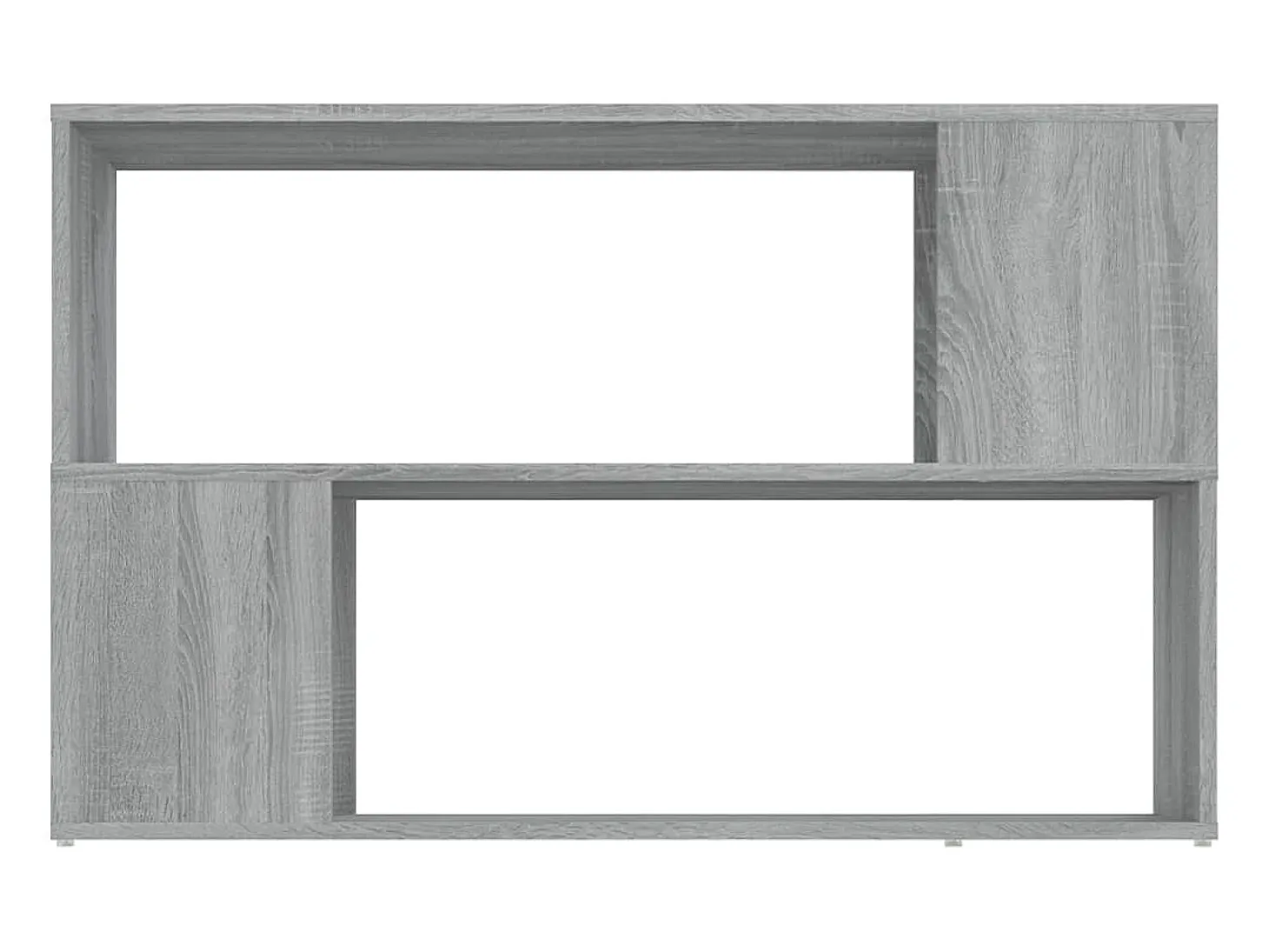 Norman Estantería de madera contrachapada gris Sonoma 100x24x63 cm