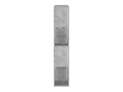 Norman Estantería divisor de espacios gris hormigón 100x24x124 cm