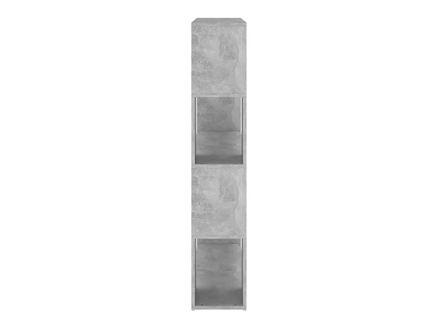Norman Estantería divisor de espacios gris hormigón 100x24x124 cm