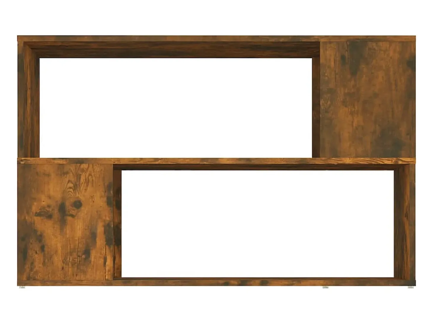 Norman Estantería madera contrachapada color roble ahumado 100x24x63cm