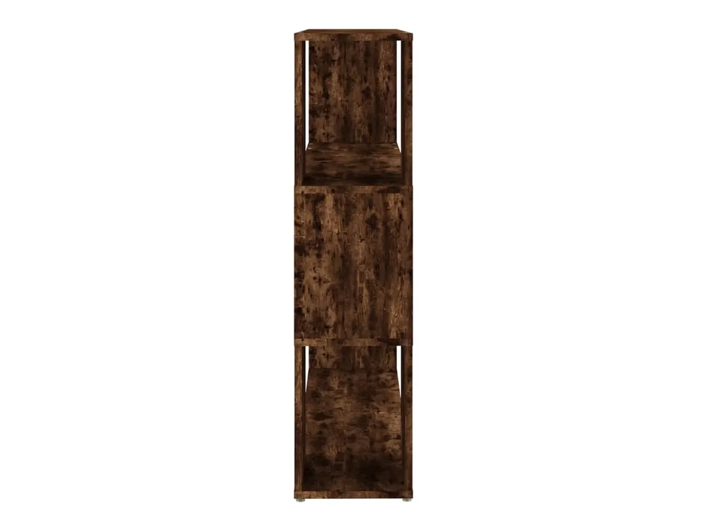 Norman Estantería/divisor de espacios roble ahumado 100x24x94 cm