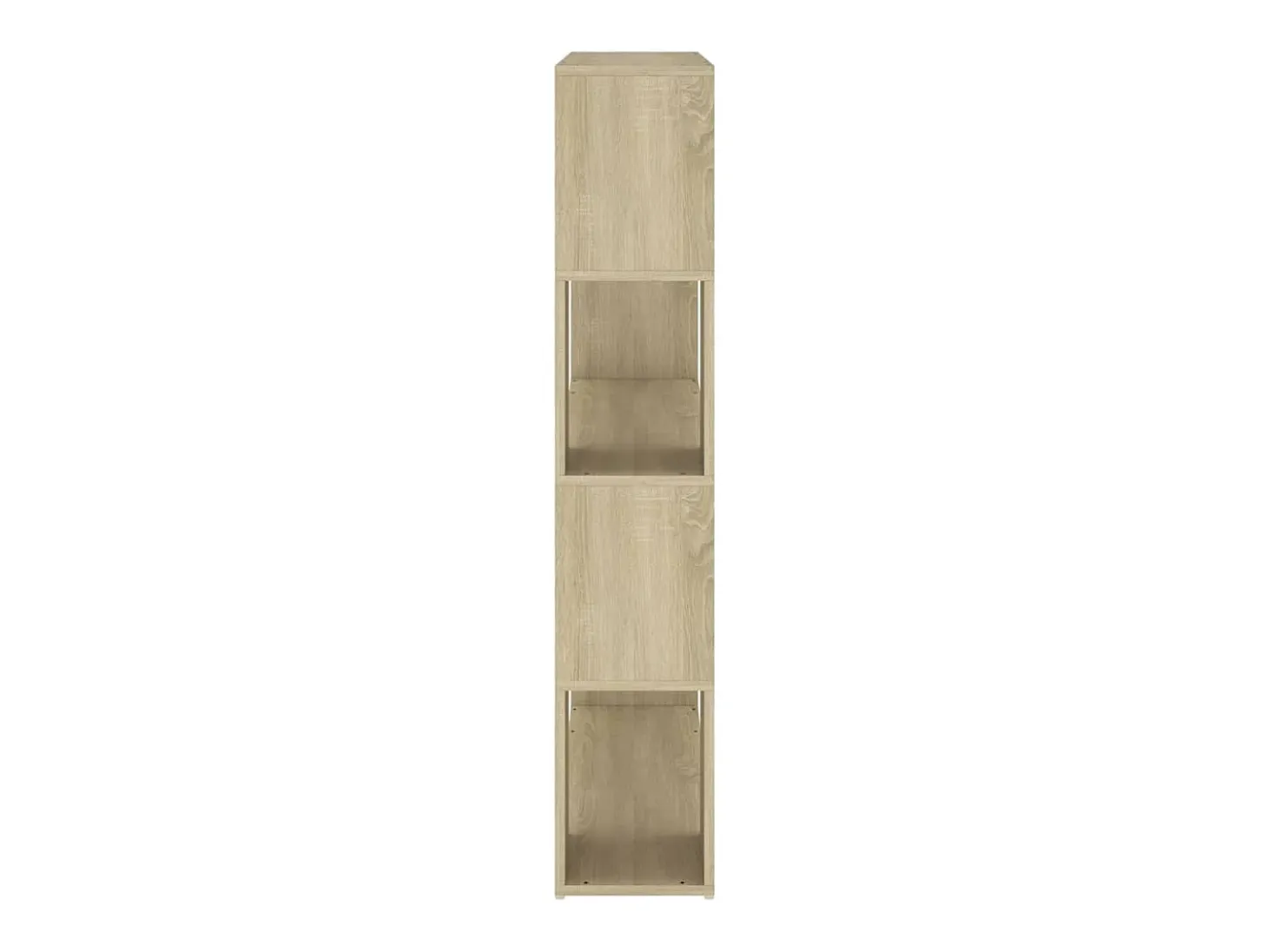 Norman Estantería/divisor de espacios roble Sonoma 100x24x124 cm