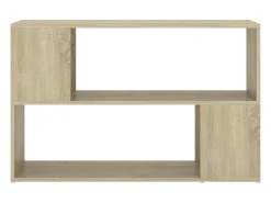 Norman Librería de madera contrachapada roble Sonoma 100x24x63 cm
