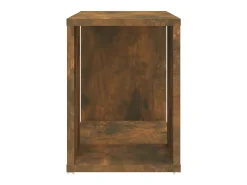 Norman Mueble para TV madera contrachapada roble ahumado 60x24x32 cm
