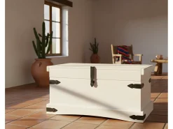 Nuevo México ancho de pecho 92 cm, alto 45 cm blanco/cera.