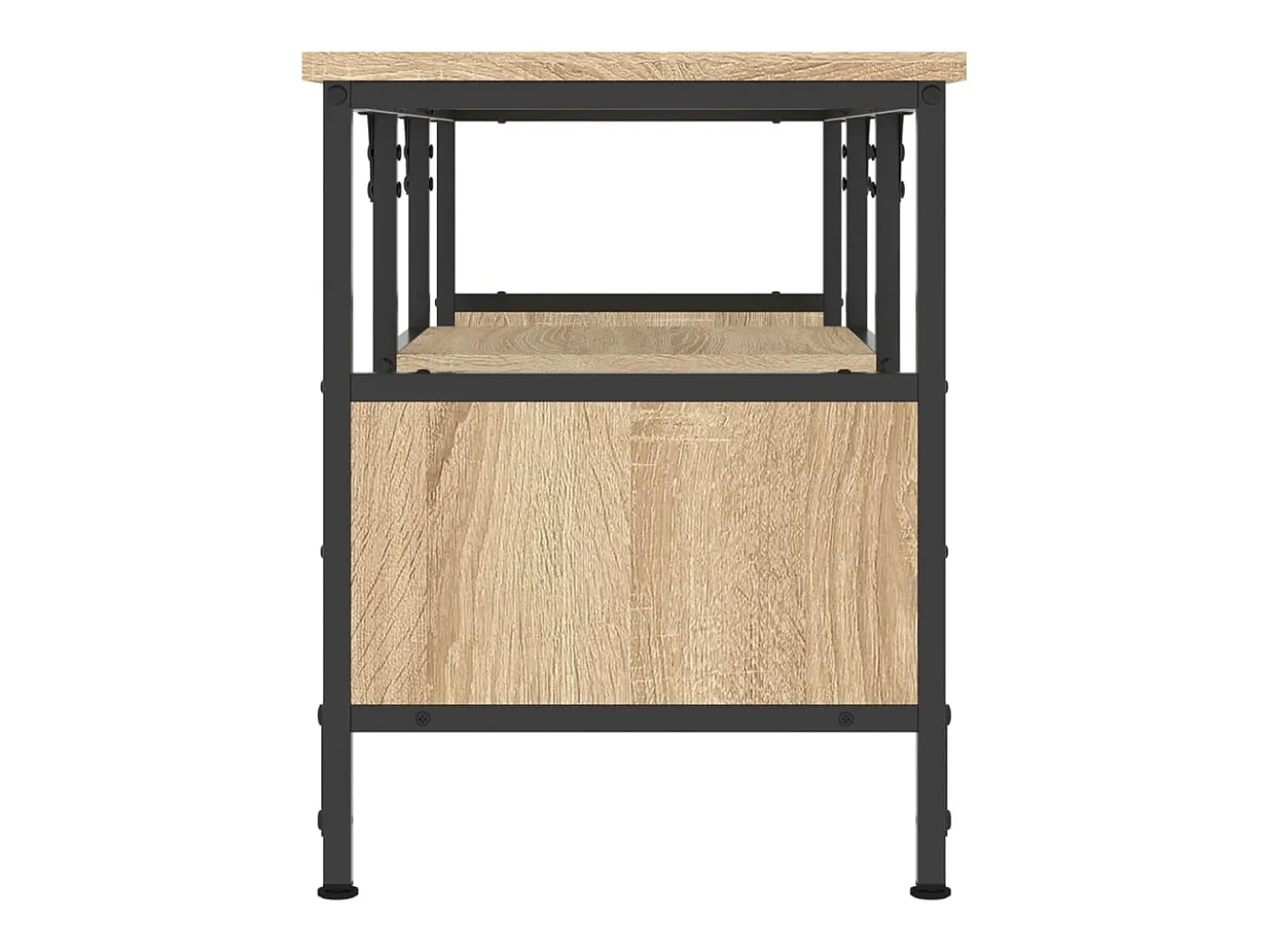Numa Mueble TV erro madera contrachapada roble Sonoma 100x35x45 cm