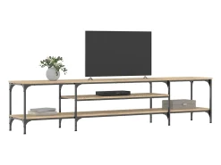 Numa Mueble TV madera ingeniería y erro roble sonoma 201x35x45 cm
