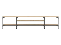 Numa Mueble TV madera ingeniería y erro roble sonoma 201x35x45 cm