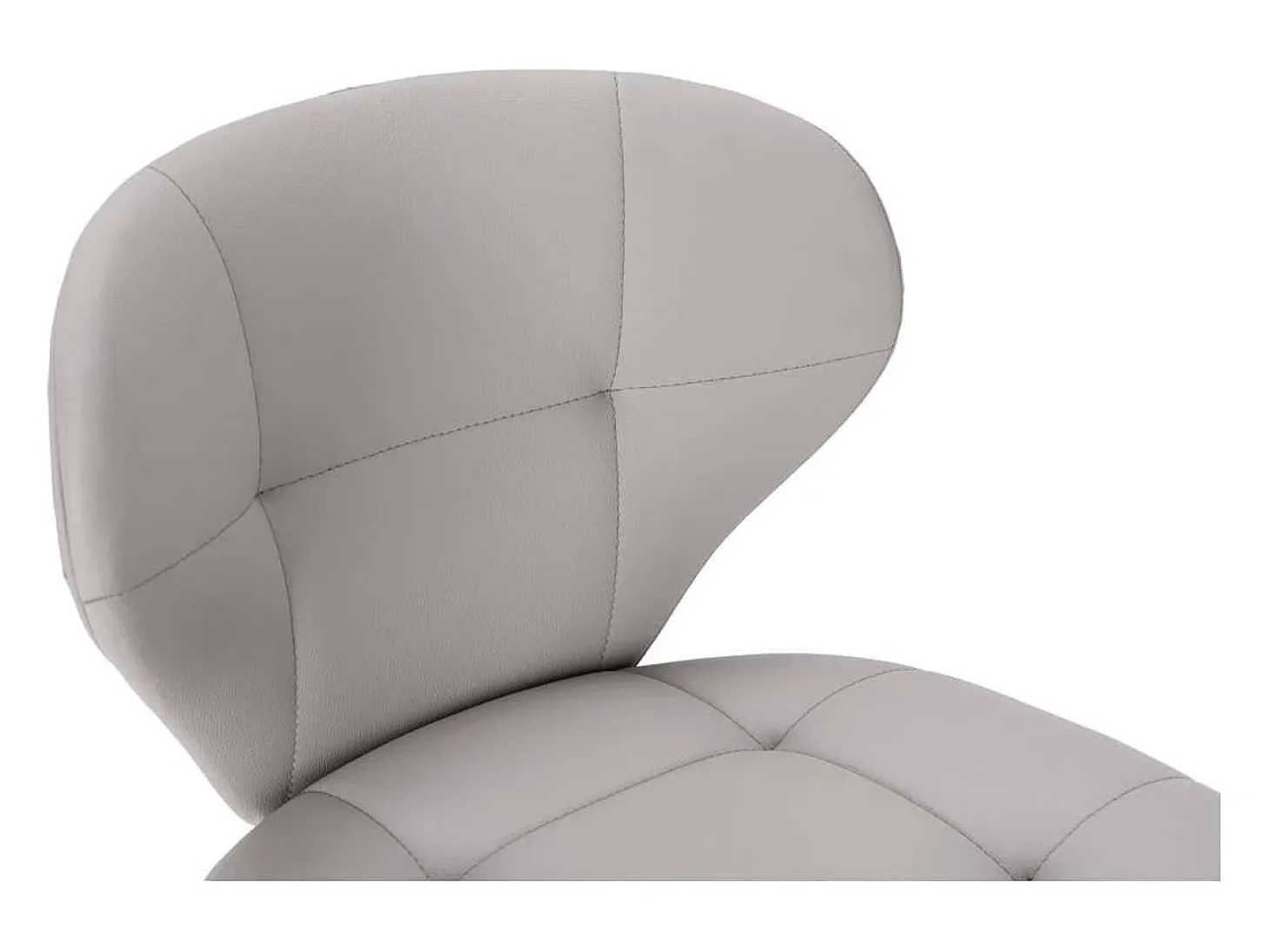 Pack de 2 taburetes modelo Fauna tapizado en polipiel beige, 94cm(alto) 45cm(ancho) 52cm (