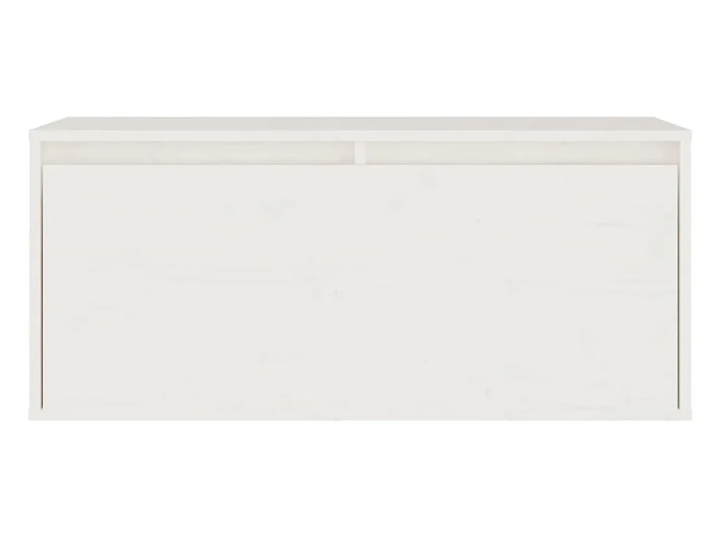 Palermo Muebles para TV 3 piezas madera maciza de pino blanco