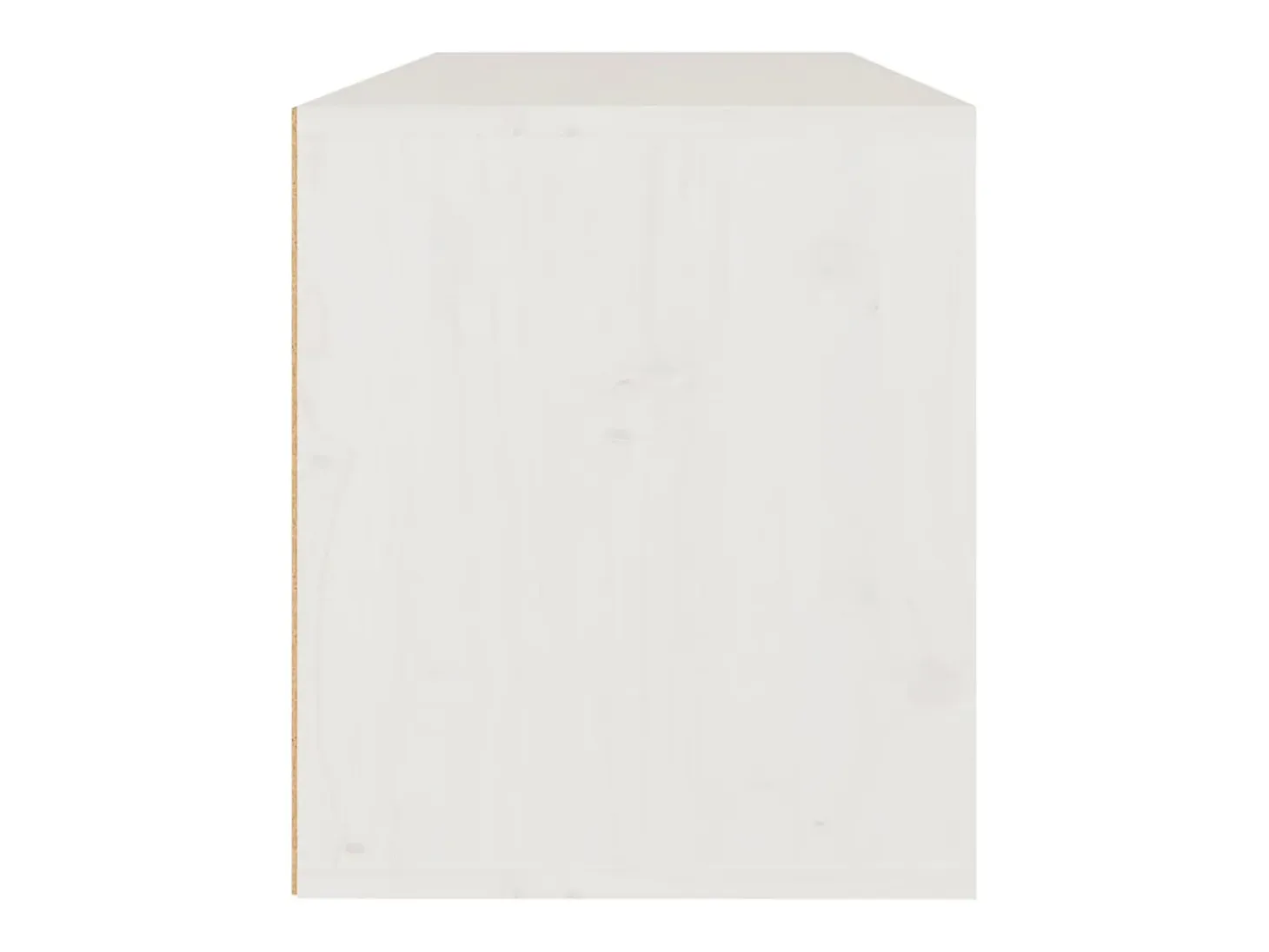 Palermo Muebles para TV 3 piezas madera maciza de pino blanco