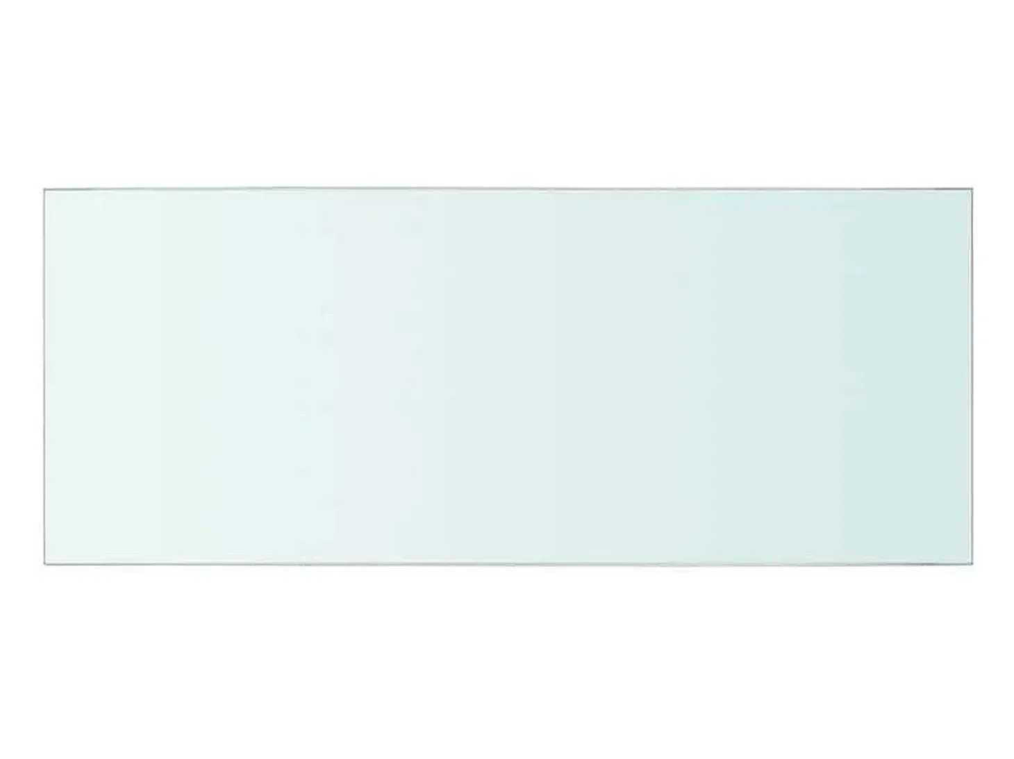 Panel de estante Vidrio transparente 50 x 20 cm