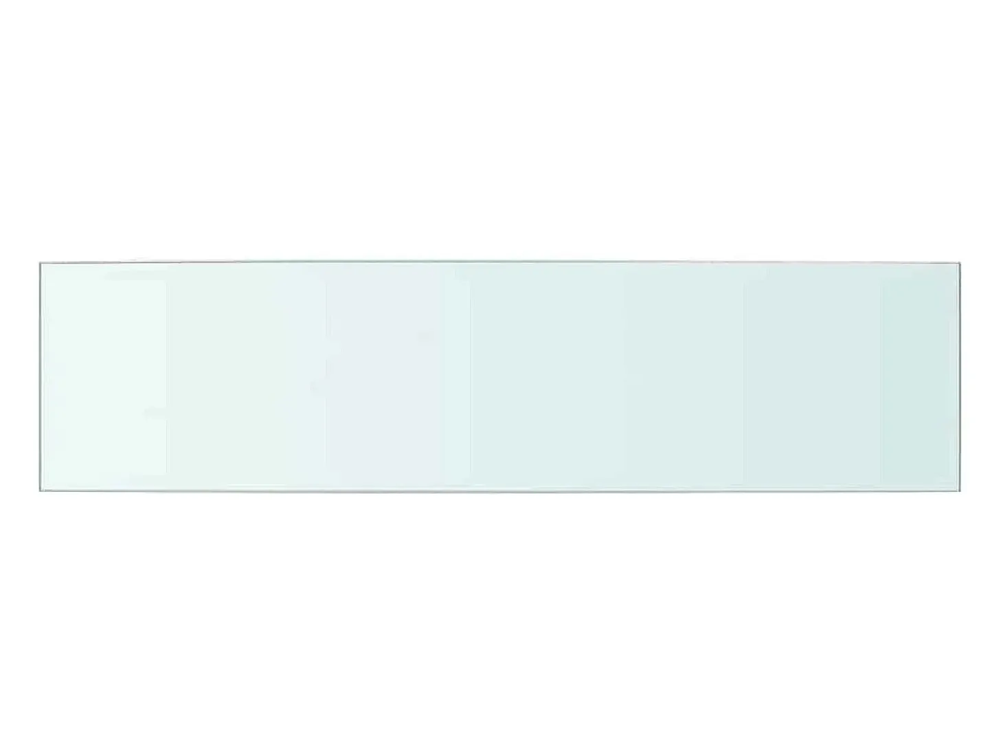 Panel de estante Vidrio transparente 60 x 15 cm