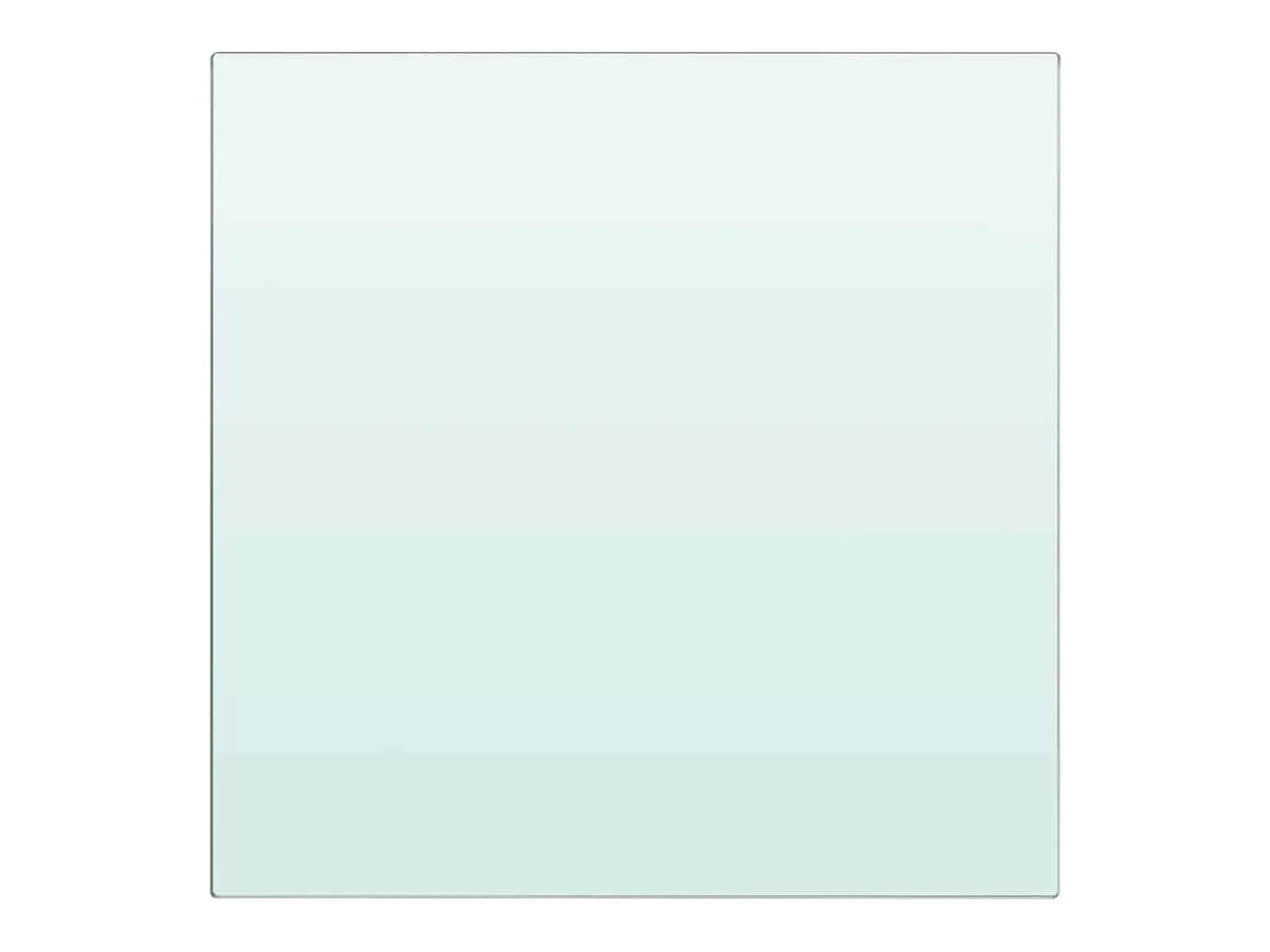 Panel de estante Vidrio transparente 20 x 20 cm