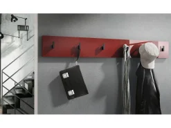 Panel de pared Linea en burdeos de alto brillo