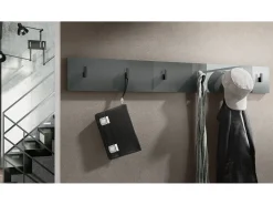 Panel de pared Linea en gris de alto brillo