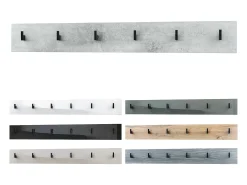 Panel de pared Linea en gris de alto brillo