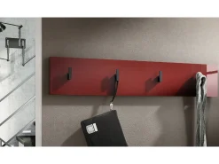 Panel de pared Linea V2 en burdeos de alto brillo