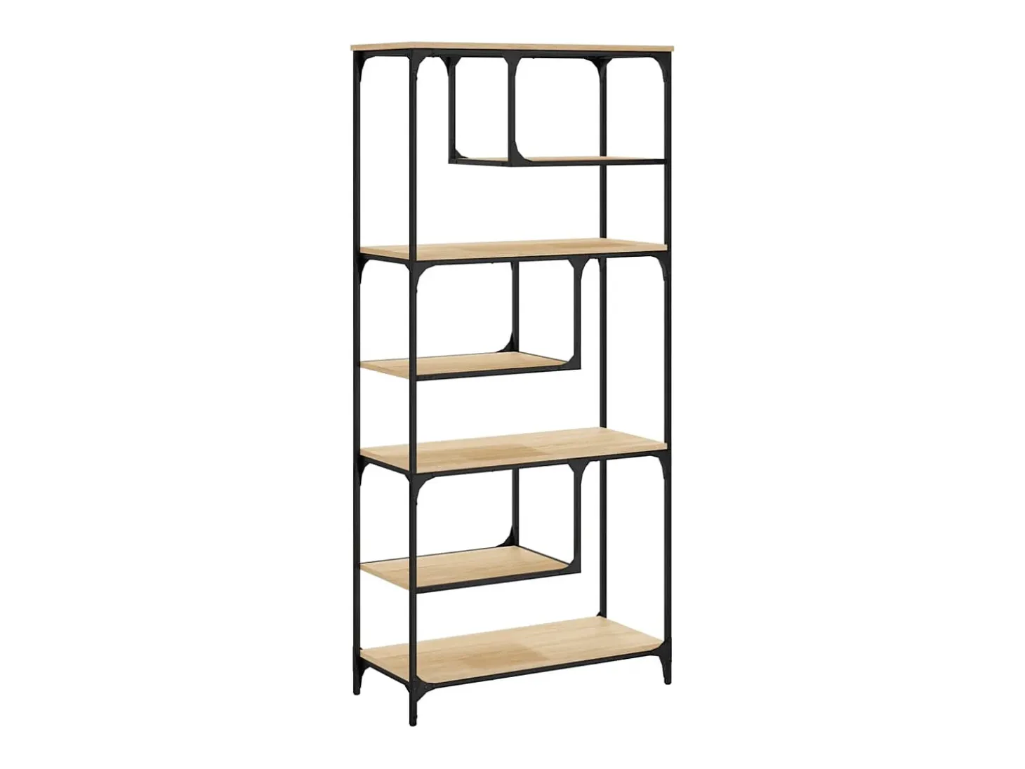 Pelin Estantería madera de ingeniería roble Sonoma 81x36x176 cm
