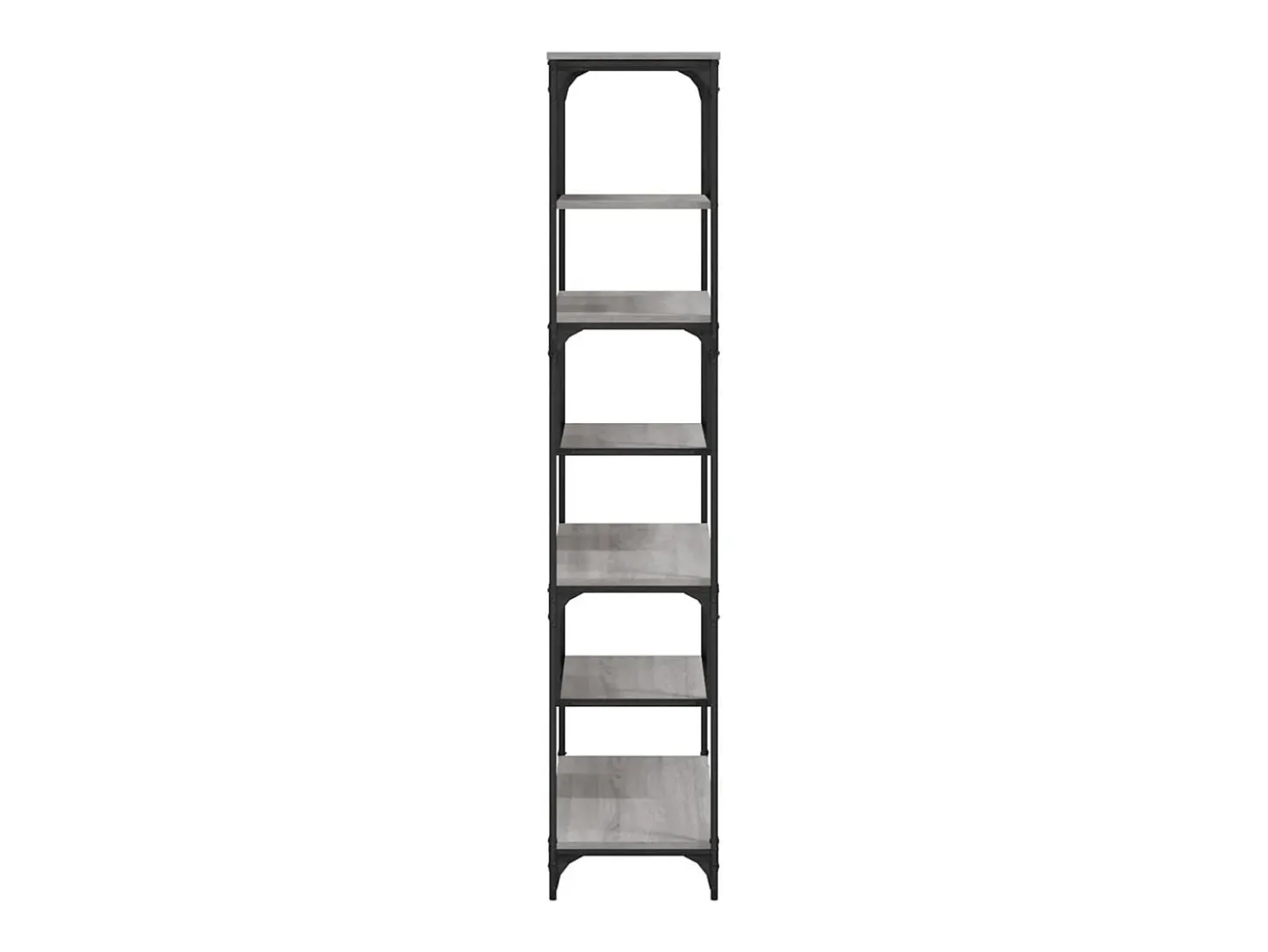 Pelin Estantería madera de ingeniería gris Sonoma 81x36x176 cm