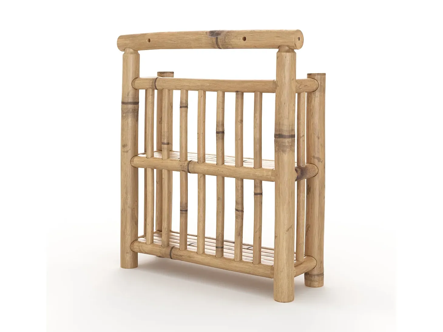 Pequeña estantería suspendida de bambú - Bami
