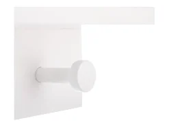Perchero 4 colgadores mdf blanco 12x48x22cm