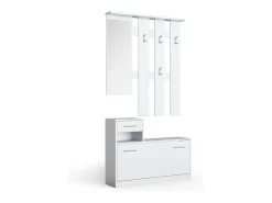 Perchero blanco 100x27.8x111.6 billy