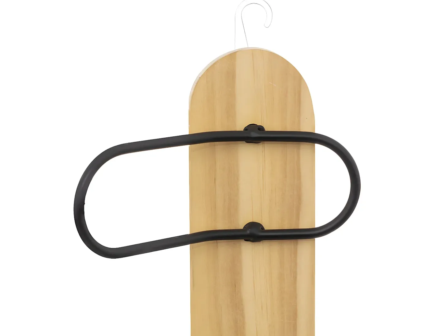 Perchero de madera con 6 ganchos