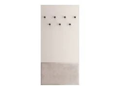 Perchero de pared - 69 cm - beige grisáceo - DIOCE