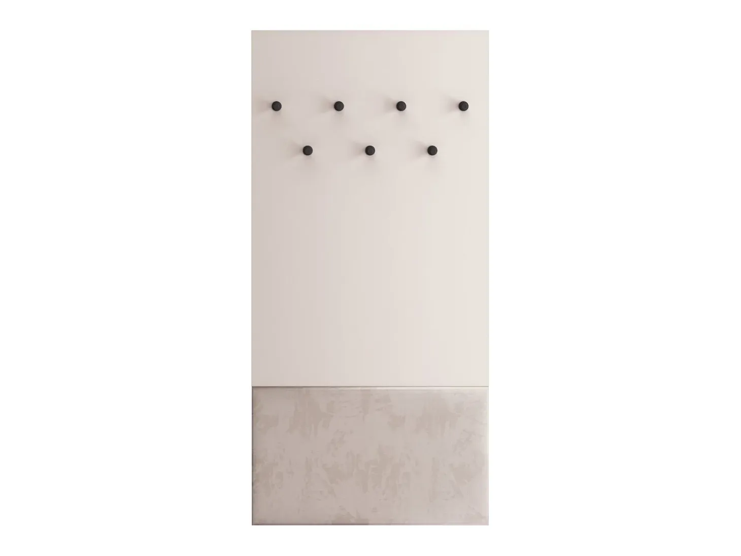 Perchero de pared - 69 cm - beige grisáceo - DIOCE