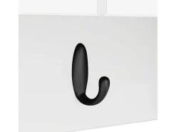 Perchero de pared Blanco 50 x 20 x 30 cm Madera de ingeniería